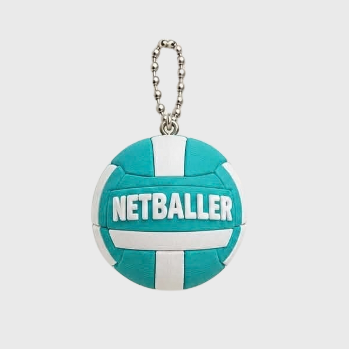 Netball Keyring Jewellery Holder