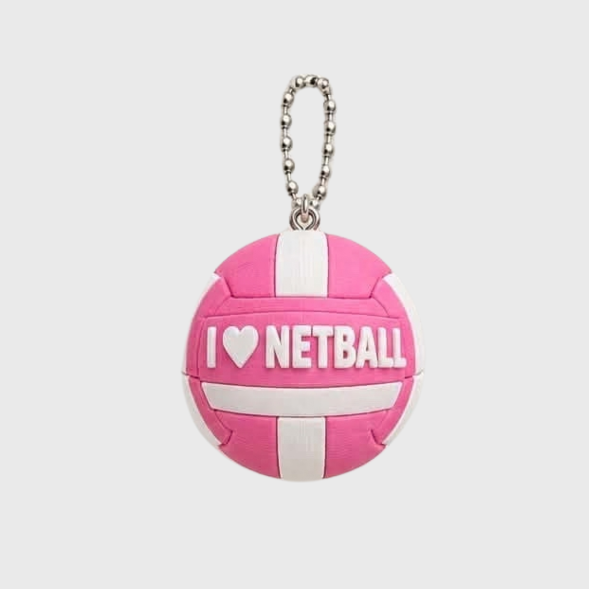 Netball Keyring Jewellery Holder