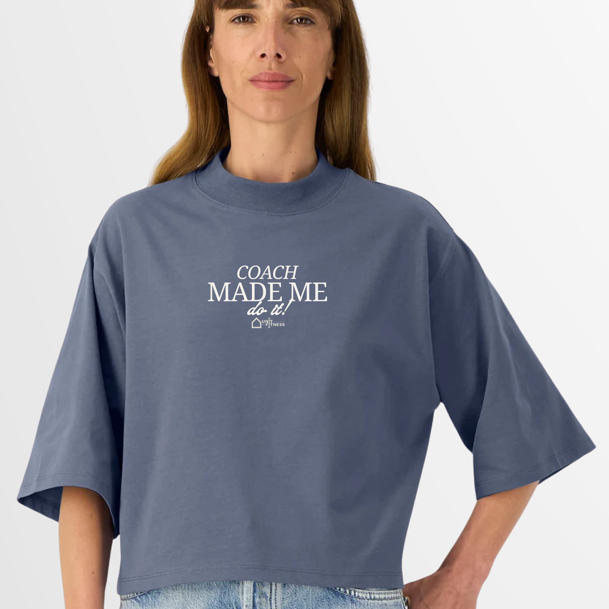 Unit Coach Low Rise Boxy Cropped T-shirt