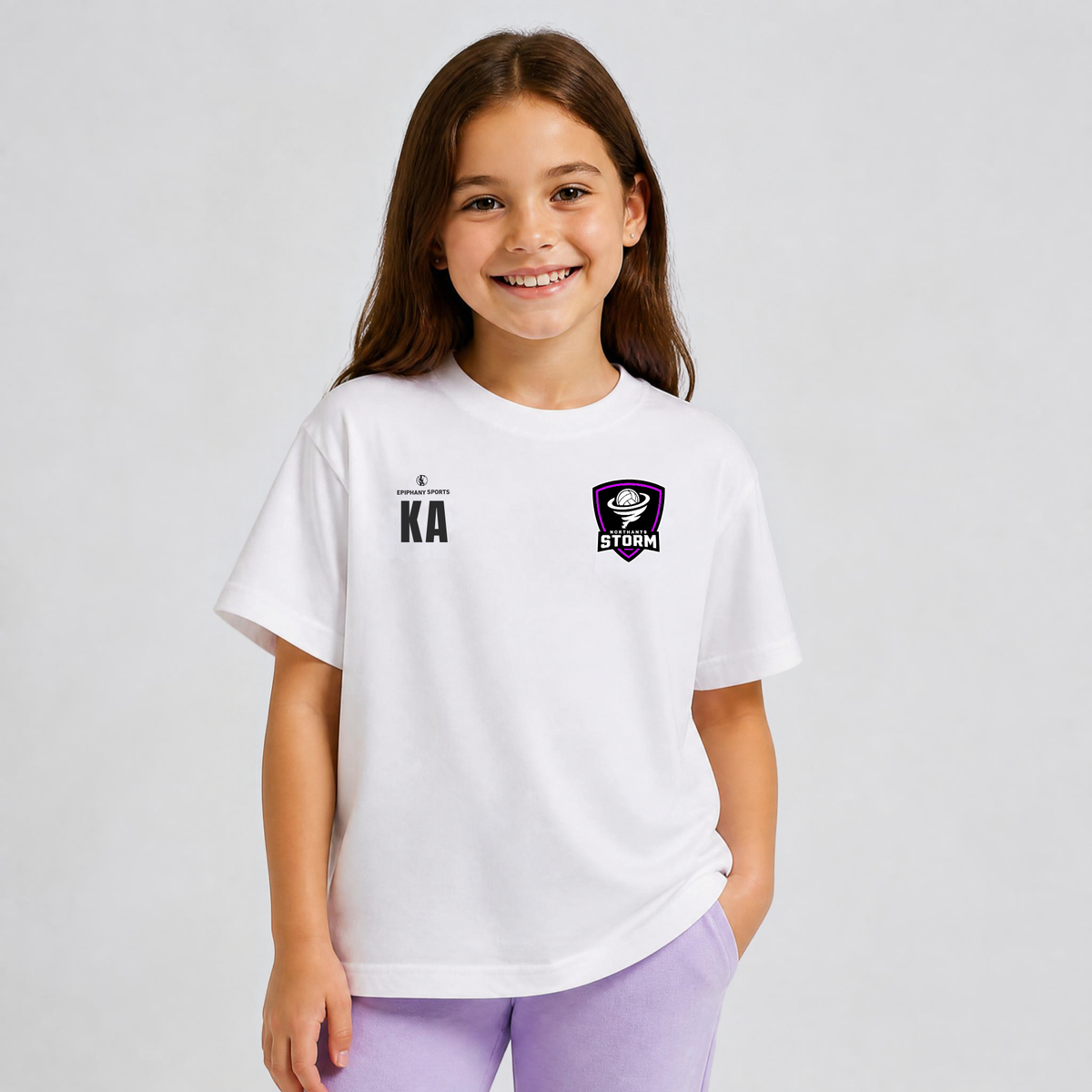 Northants Storm Tornadoes White Training Top