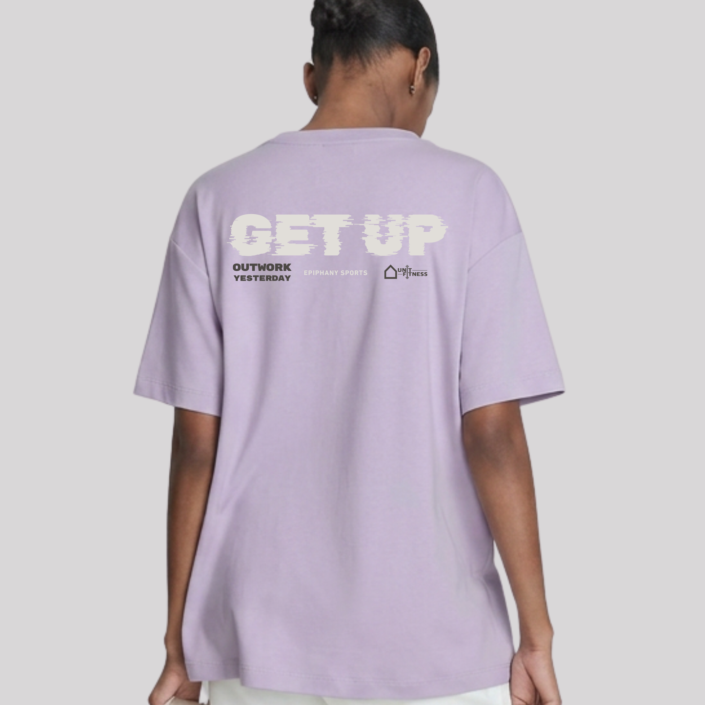 Oversized Unit Get Up & Outwork Gym T-shirt