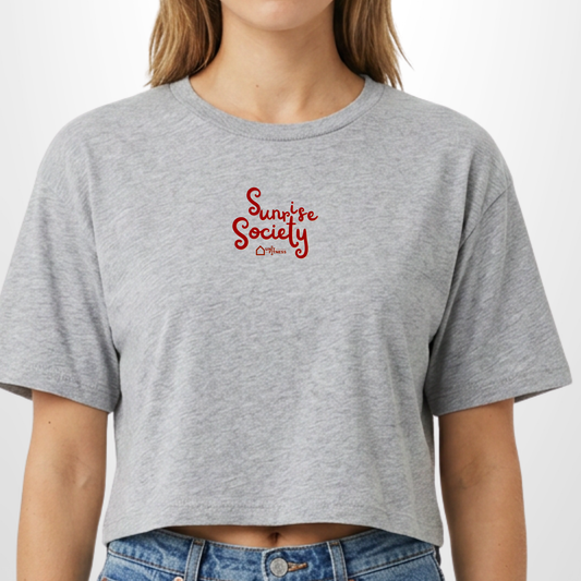 Unit Fitness Sunrise Mid Cropped T-shirt