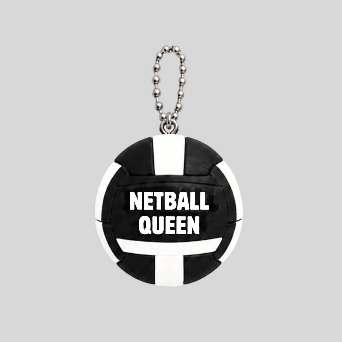 Netball Keyring Jewellery Holder